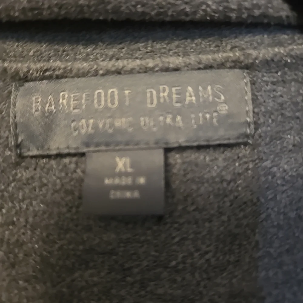 Barefoot Dreams Long Open-Front Cardigan in Light Gray - Picture 4 of 5